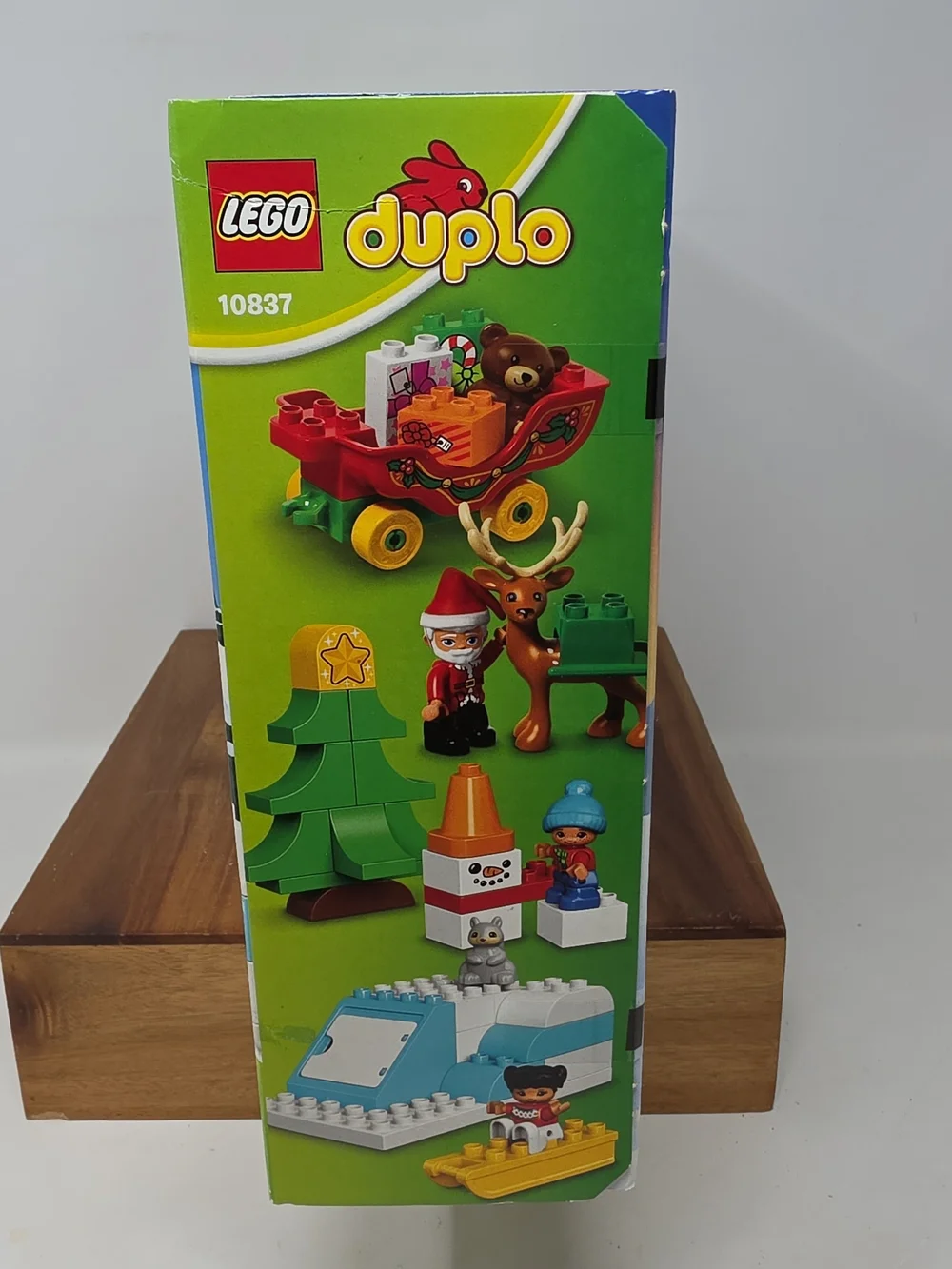 Lego Duplo Santa Sleigh Set - Red, Green & Yellow